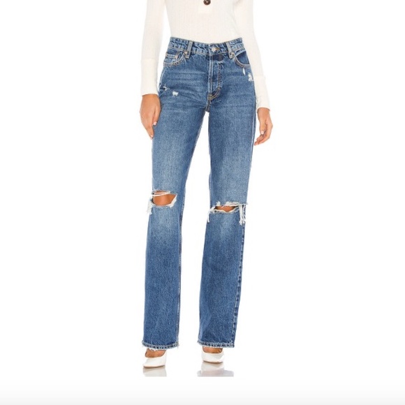 Free People Wild Flower Jeans - Picture 1 of 11